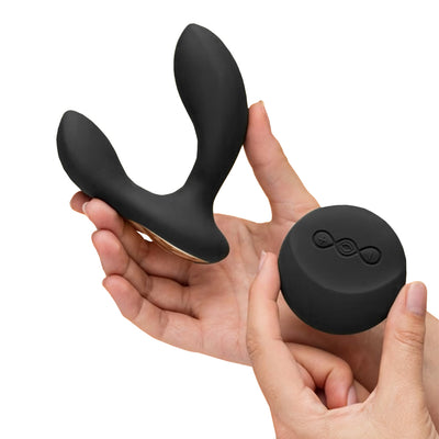 Lelo Hugo 2 Prostate Massager With Remote / Black With Hand