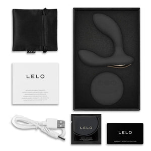 Lelo Hugo 2 Prostate Massager With Remote / Black Inside Package 