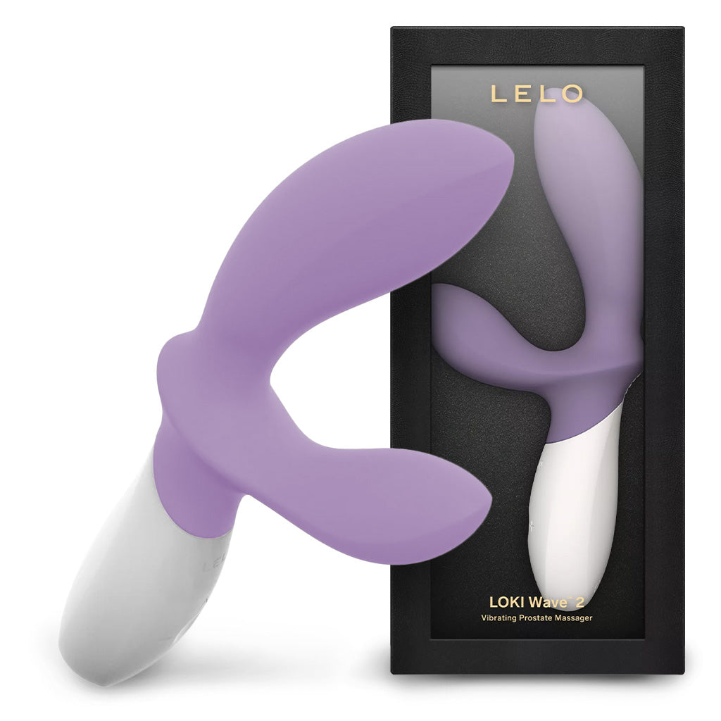Lelo Loki Wave 2 Prostate Massager Violet Dusk with Box