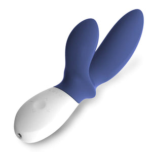 Lelo Loki Wave 2 Prostate Massager Blue Rear View