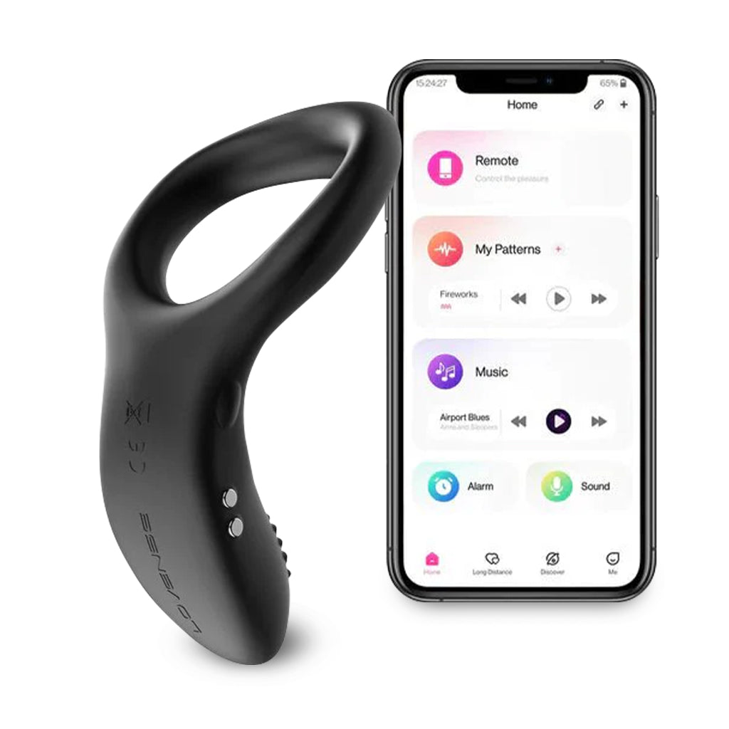 Lovense Diamo Vibrating Cock Ring with App