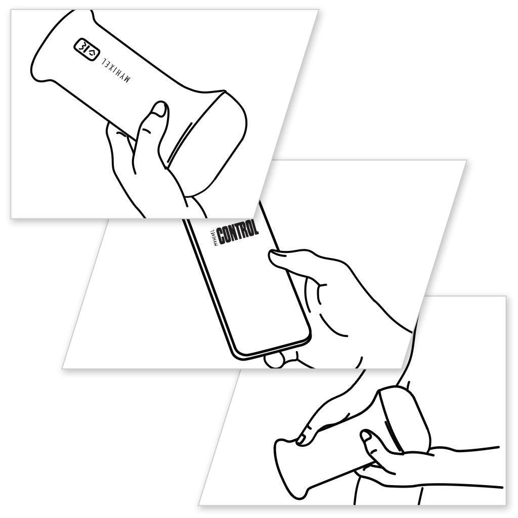 MyHixel Control Edging Trainer for Sexual Stamina Instructions Illustration