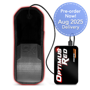 Optimus Red 2 Testosterone Boosting Red Light Groin Cup Preorder Shipping Badge August 2025