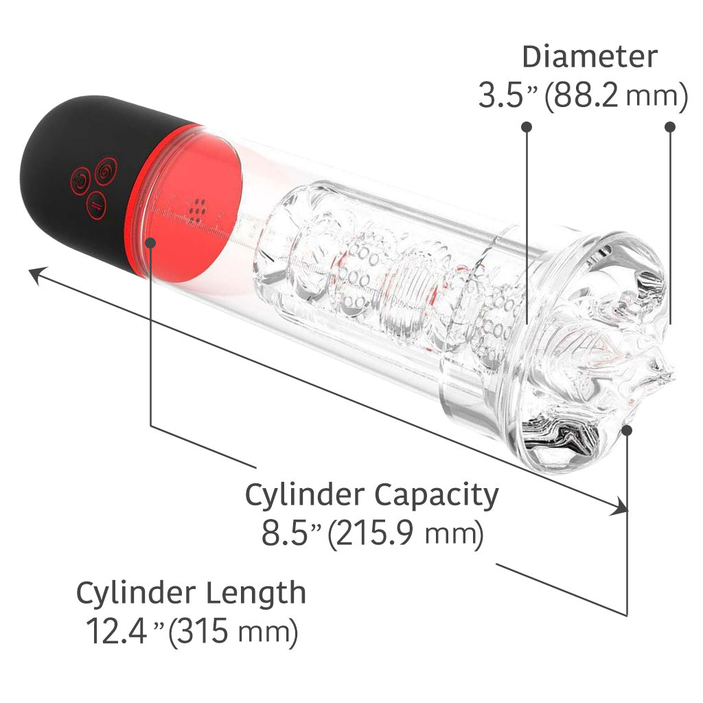 Optimus Red Triple-Action Erection Enhancer Product Dimensions