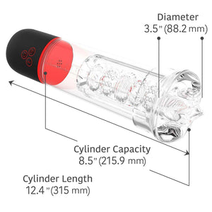 Optimus Red Triple-Action Erection Enhancer Product Dimensions