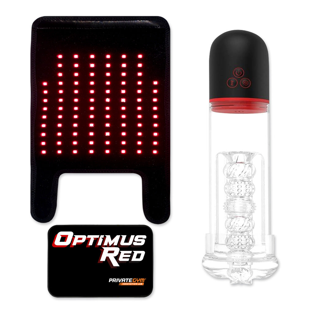 Optimus Red Three-Way Erection Enhancer features Premium-Quality Components