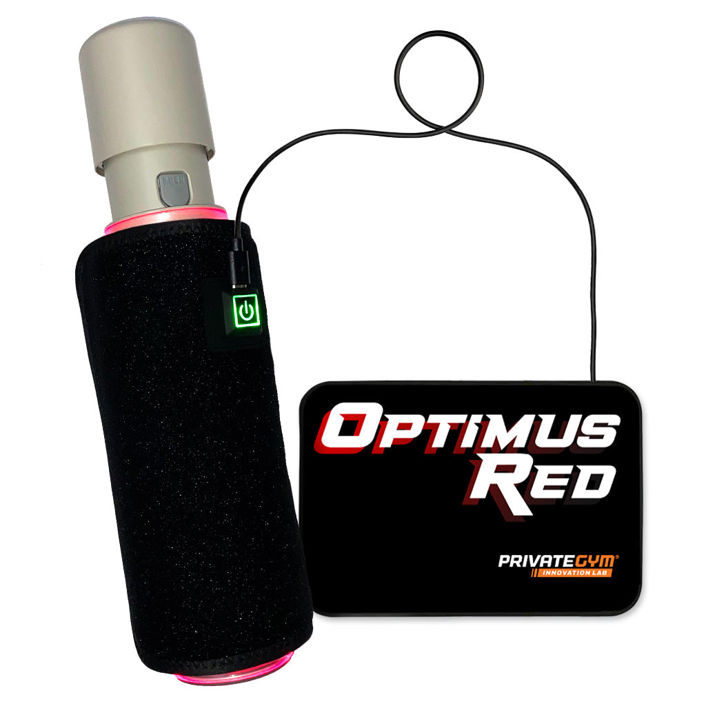 Optimus Red Blood Flow Boosting Red Light Pump Wrap Long-Lasting Rechargeable Power Bank