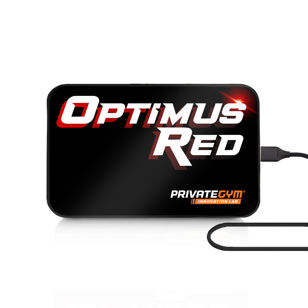 Charging the Optimus Red Power Bank