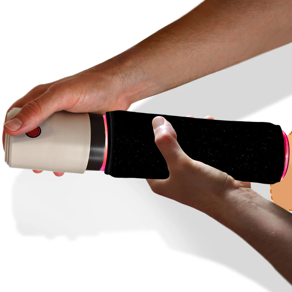 Optimus Red Blood Flow Boosting Penis Pump Wrap with Pump Set Step 2