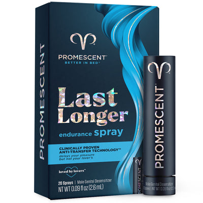 Promescent® Delay Spray for Premature Ejaculation with box 20 spray bottle