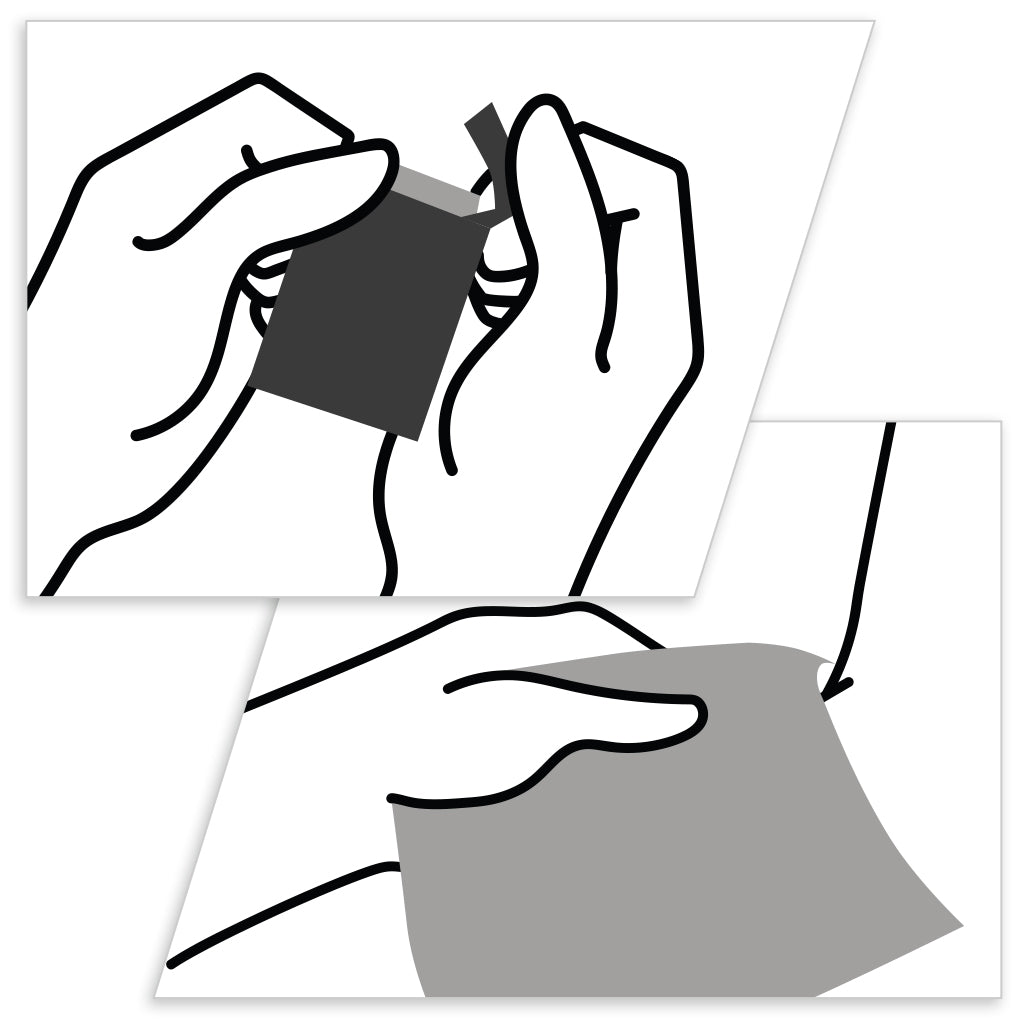 Promescent Before and After Sex Wipes Instruction Graphics