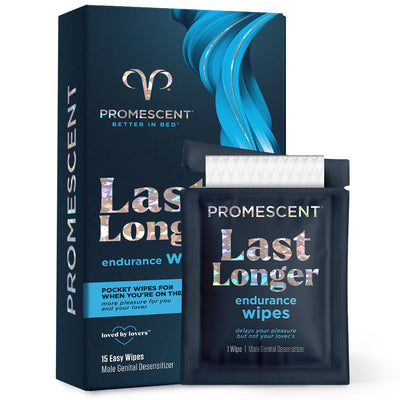 Promescent Delay Wipes for Sexual Stamina "15 Wipes"