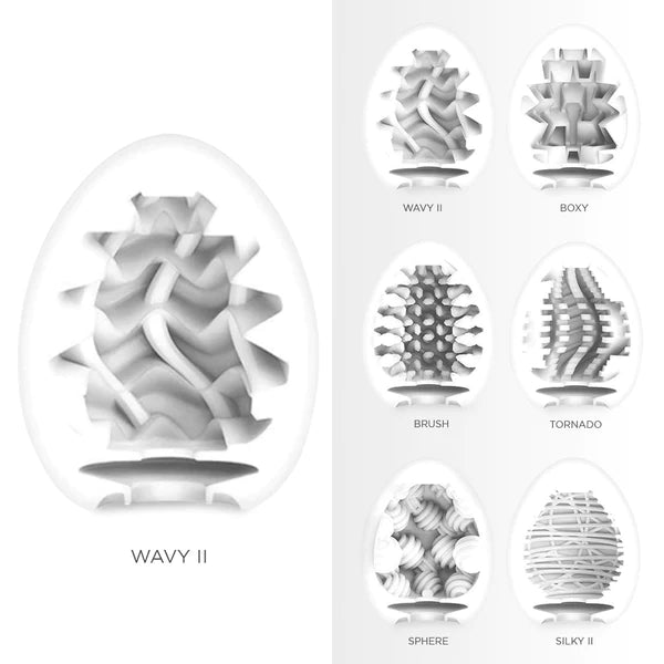 Tenga Egg Features Sensational Pleasure Patterns