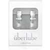 Uberlube Good-to-Go Travel Refill Set Silver Gold Red White Blue
