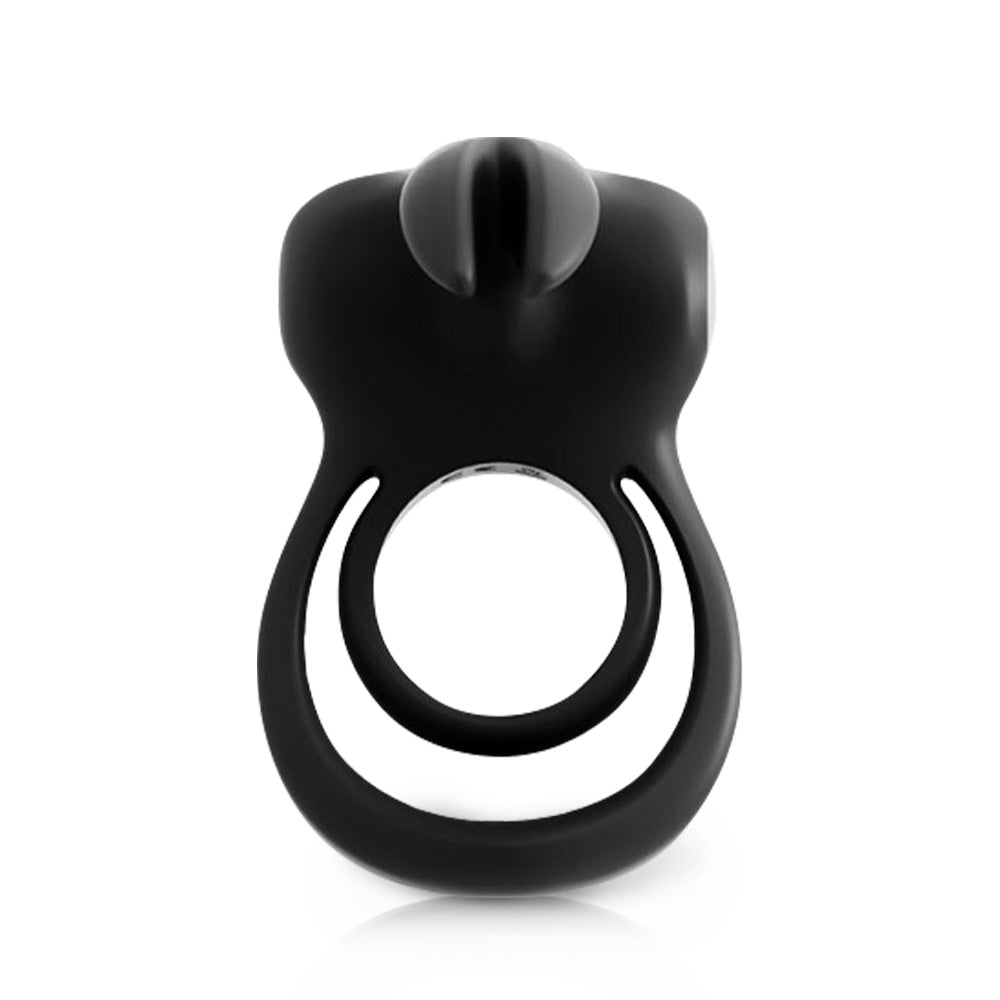 VeDO Thunder Bunny Vibrating Dual Cock Ring Black