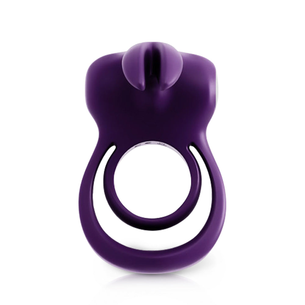 VeDO Thunder Bunny Vibrating Dual Cock Ring Purple