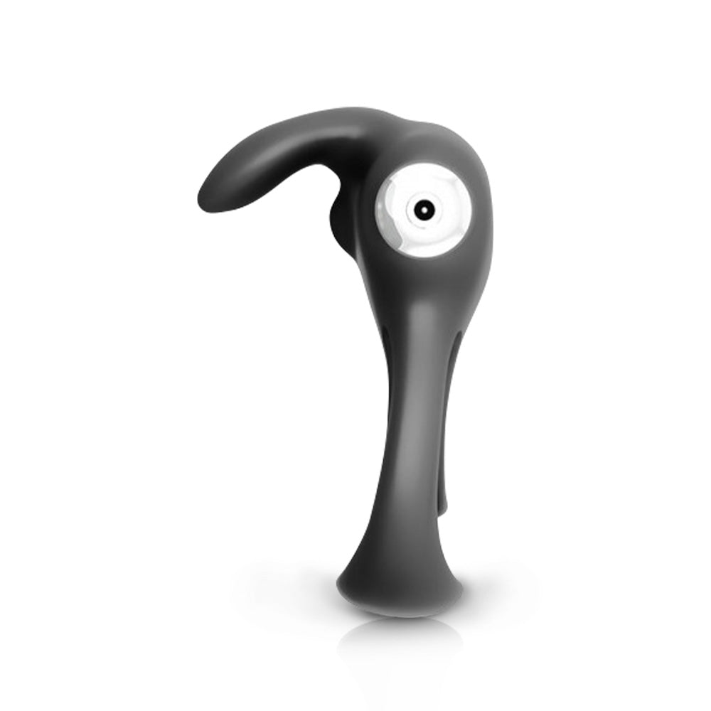 VeDO Thunder Bunny Vibrating Cock & Ball Ring Black Side View