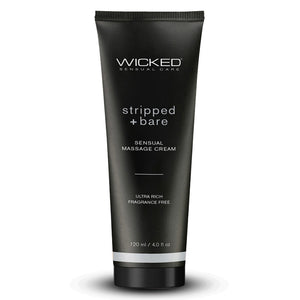 Wicked Erotic Massage Oil Stripped Bare