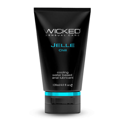 Wicked Aqua Jelle Chill Water-Based Anal Lubricant Chill