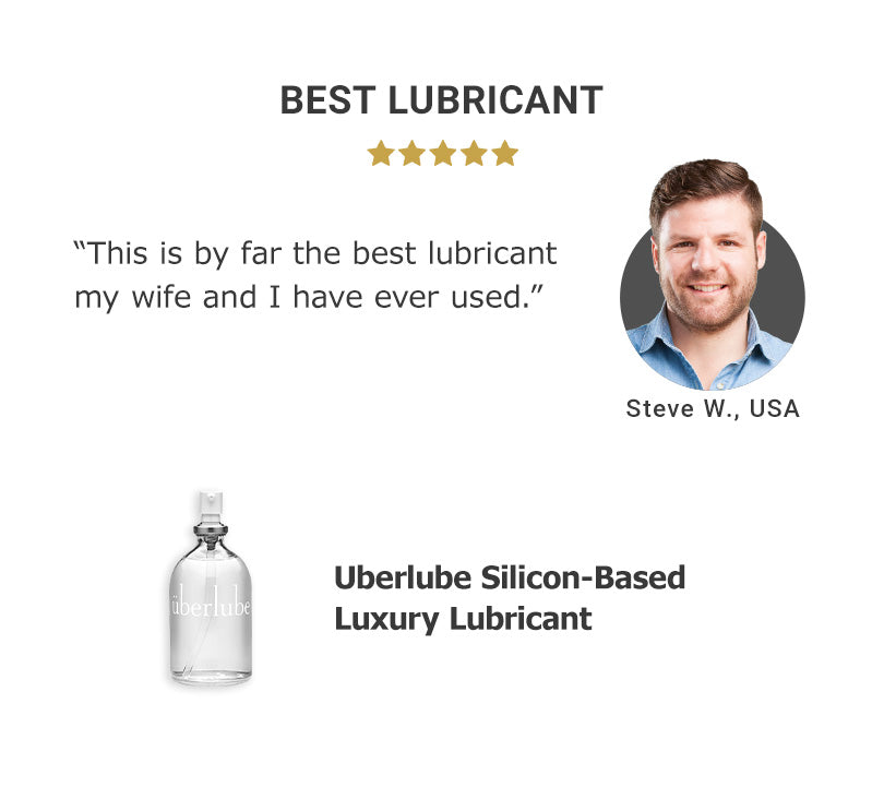 Testimonial Rating for Uberlube Silicon-Based Luxury Lubricant Mobile