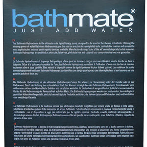 Bathmate HydroXtreme 8 Penis Pump Set back of box