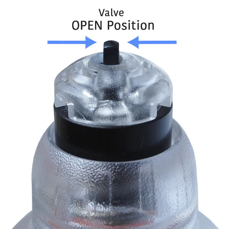 Hydromax Demonstration of the Pump Valve in Open Position