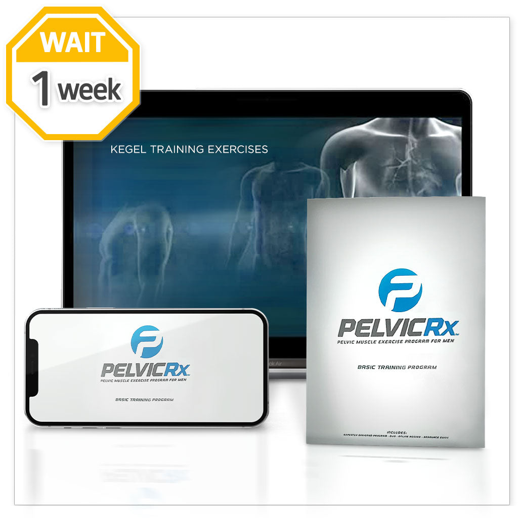 PelvicRx Kegel Exercise System for Men with Wait One Week Badge