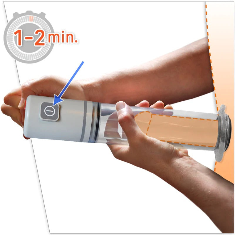 PosTVac 3000 Medical-Grade Penis Pump Instructions Step 8 Automatic