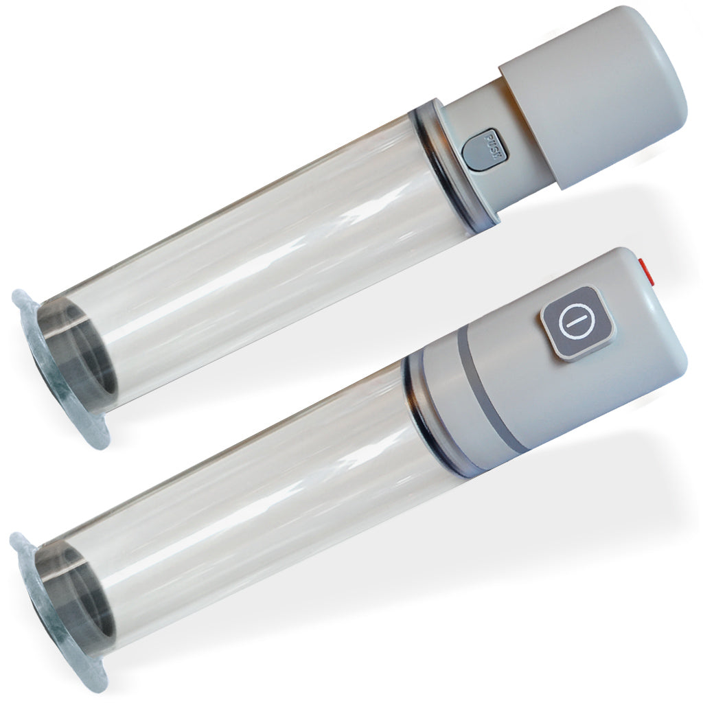 PosTVac 3000 Penis Pump Has a Choice of Manual or Automatic Pump Heads