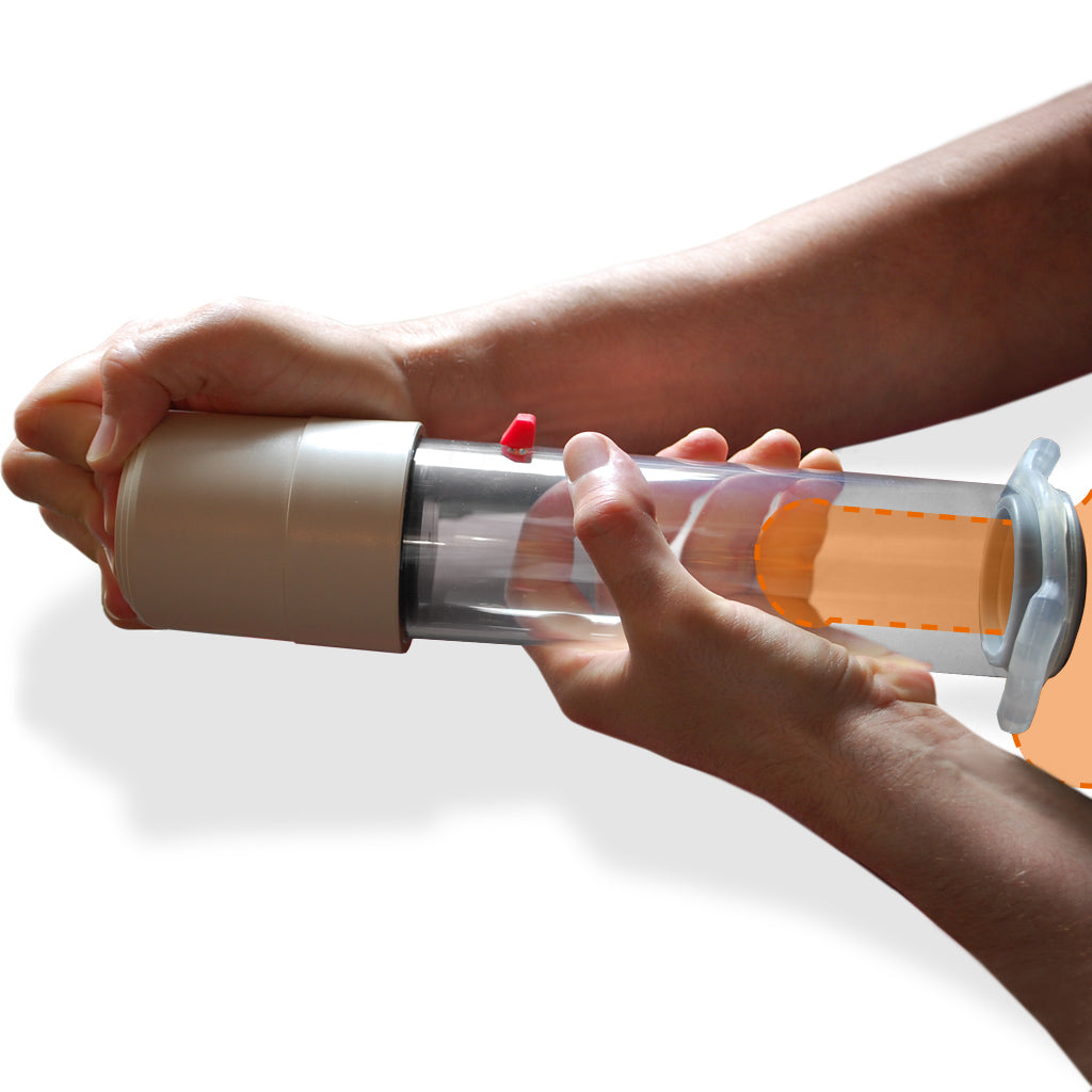 Spartan Medical-Grade Penis Pump Instructions Step 8 Manual Pump