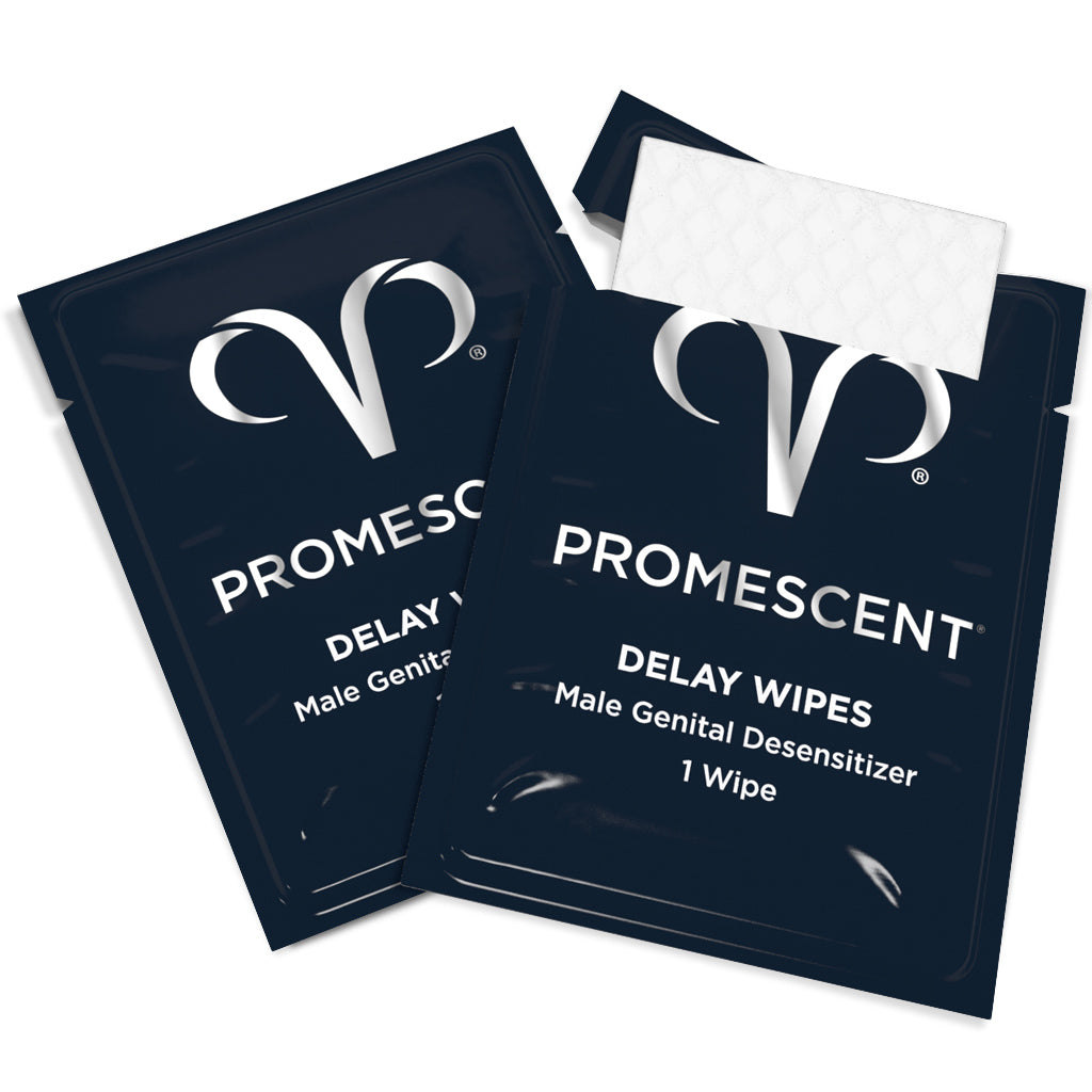Promescent Delay Wipes Two Packs