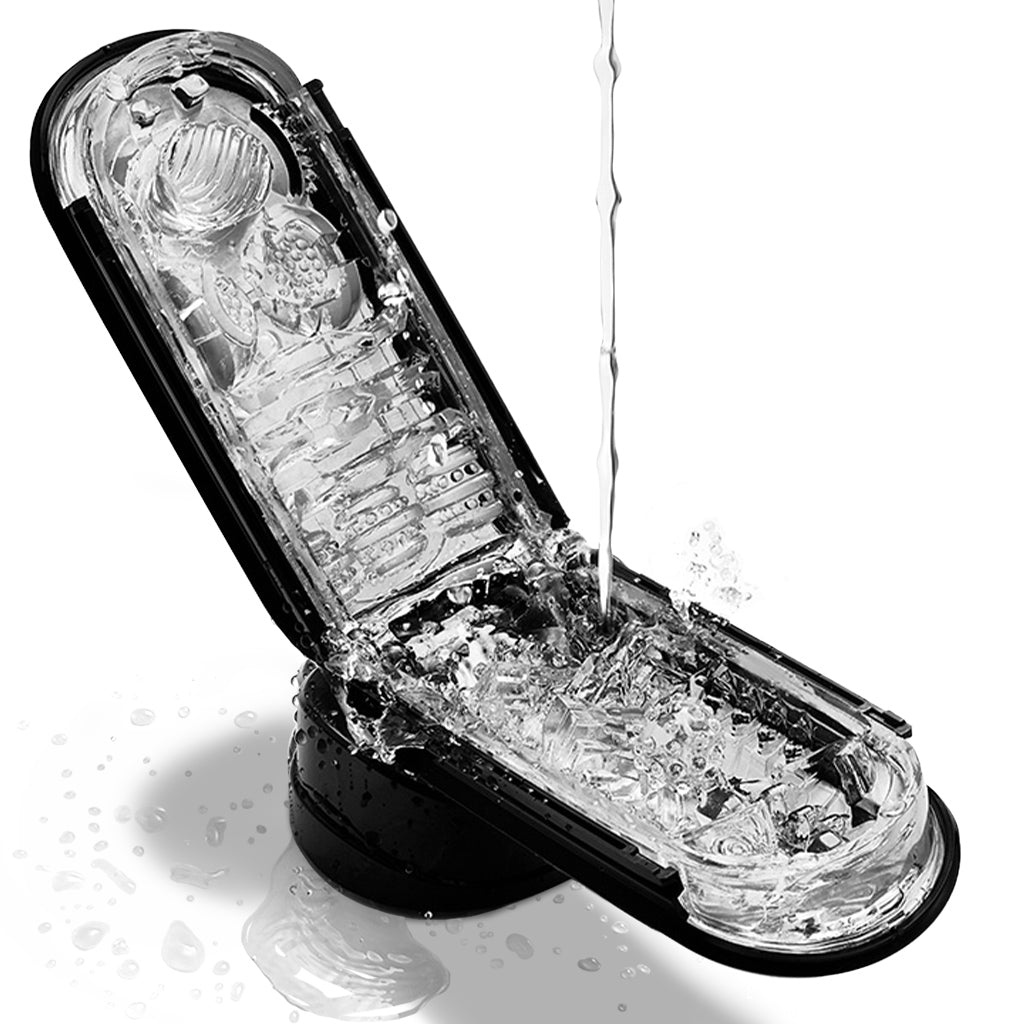 Tenga Flip Zero Black How to Clean Instructions Step 2