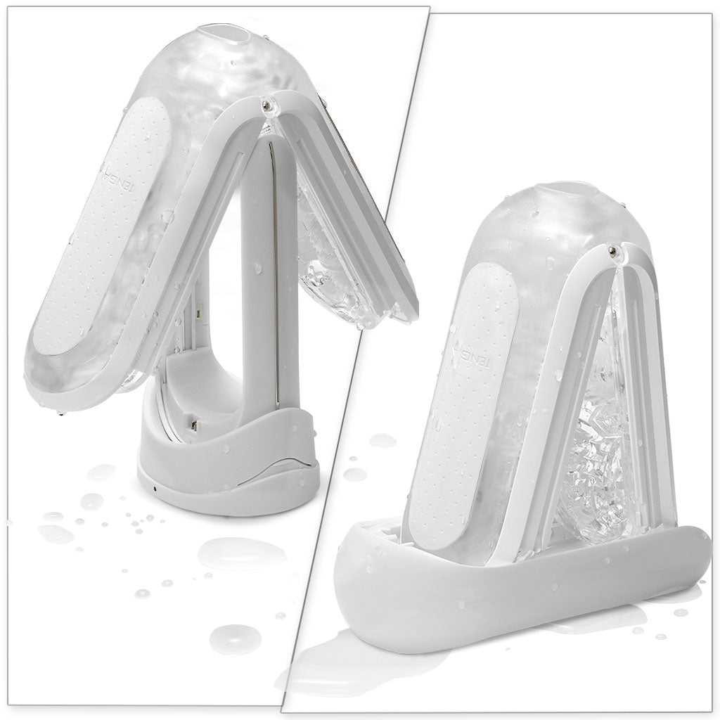 Tenga Flip Zero White How to Clean Instructions Step 3