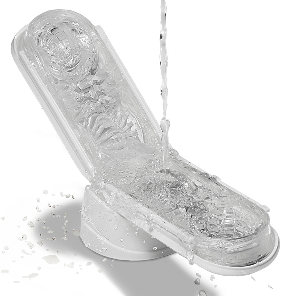 Tenga Flip Zero White How to Clean Instructions Step 2