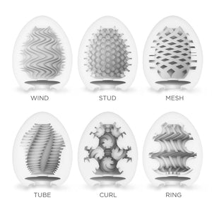 Tenga Egg Easy Beat Variety Pack | 6 Unique Pleasure Eggs Tenga Egg Easy Beat Variety Pack | 6 Unique Pleasure Eggs