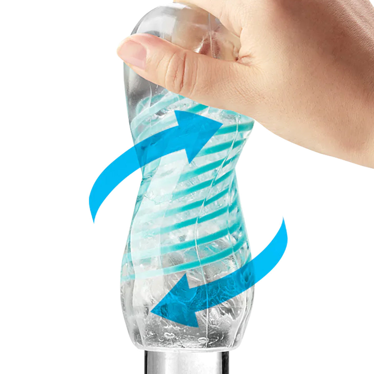 Tenga Spinner Spiral-Motion Male Masturbator Spinning Action 01 Tetra Blue 02 Hexa Red 03 Shell Yellow 04 Pixel 05 Beads 06 Brick 01-06 Full Set