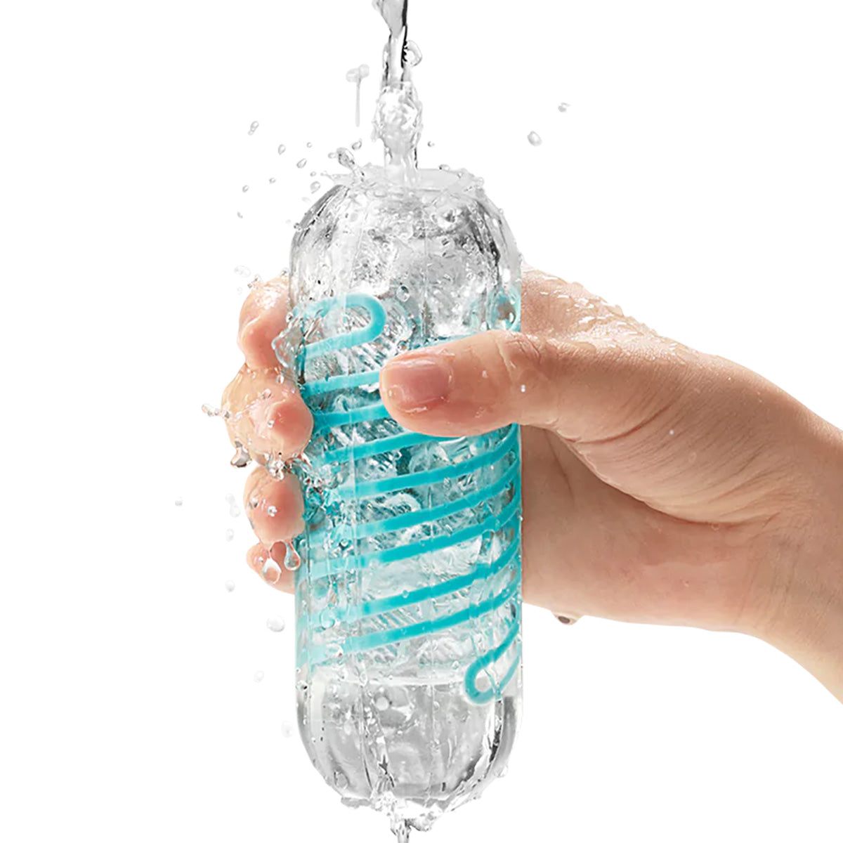 Tenga Spinner Spiral-Motion Male Masturbator Washing Demo 01 Tetra Blue 02 Hexa Red 03 Shell Yellow 04 Pixel 05 Beads 06 Brick 01-06 Full Set