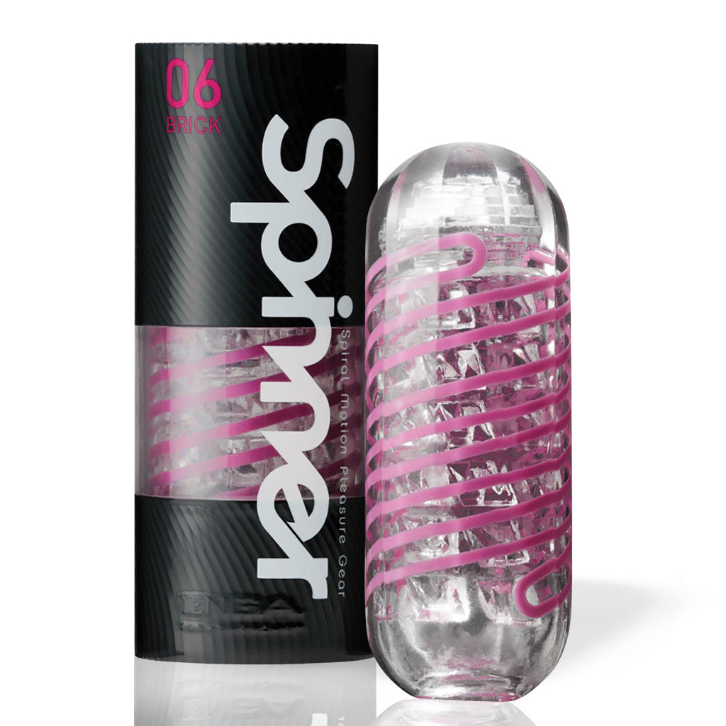Tenga Spinner Spiral-Motion Male Masturbator 06 Brick