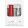 Uberlube Silicone-Based Travel-Sized Lubricant Red