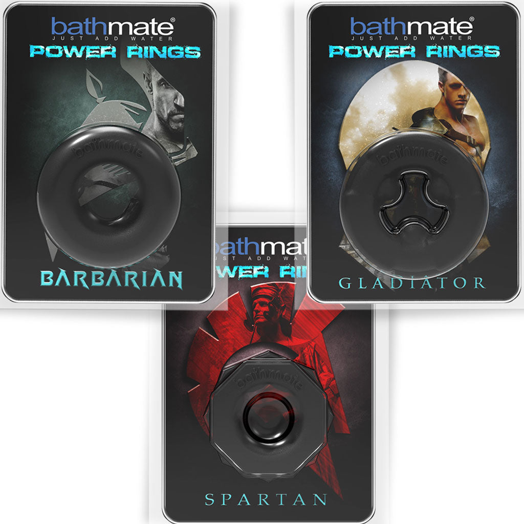 Bathmate Power Ring for Sexual Performance all three packages 3-pack