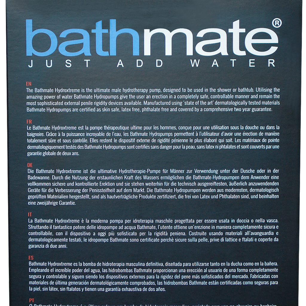 compagno di bagno - Pompa Pene Bathmate Hydroxtreme 9 (hydromax Xtreme X40)  - ePrice