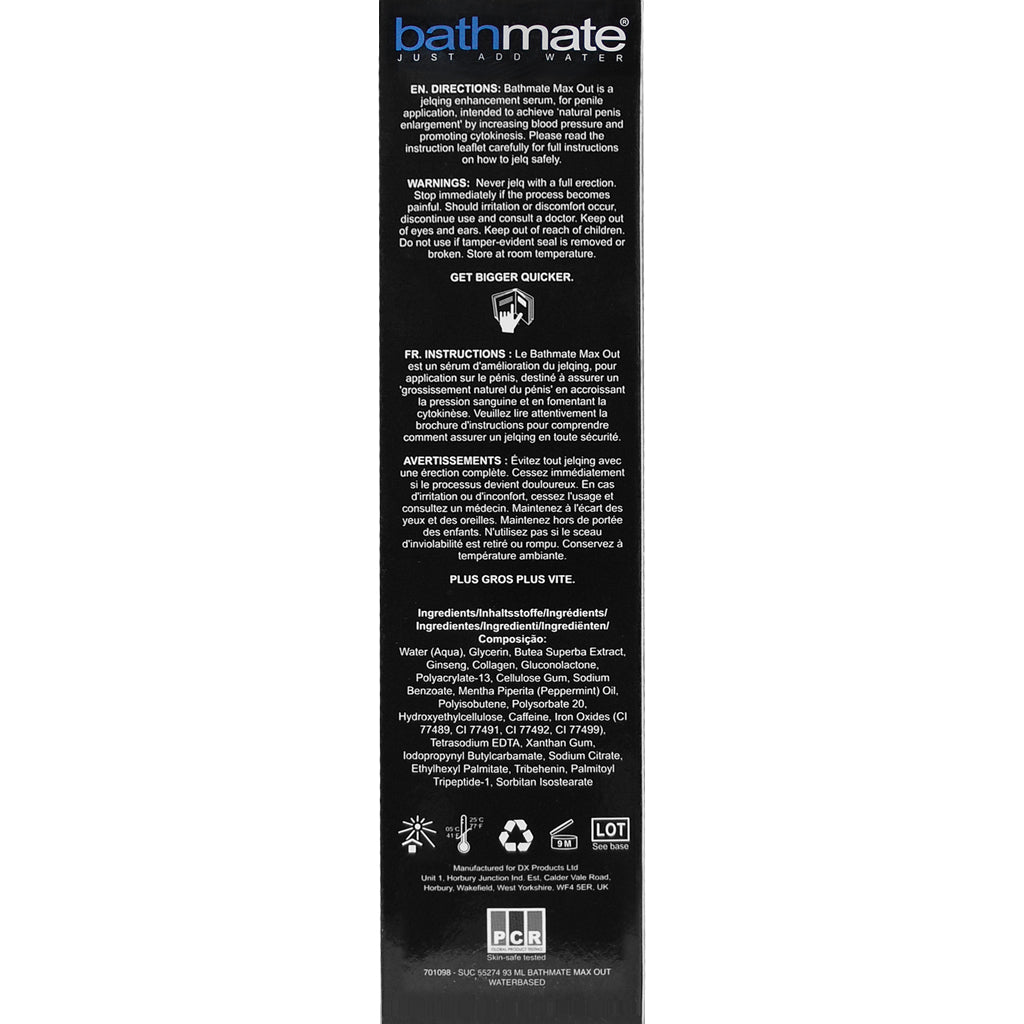 Buy Bathmate Max Out Jelqing Enhancement Serum Buy Bathmate Max Out Jelqing Enhancement Serum