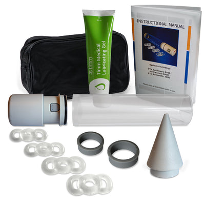 PosTVac 3000 Medical-Grade Penis Pump Package Contents Manual