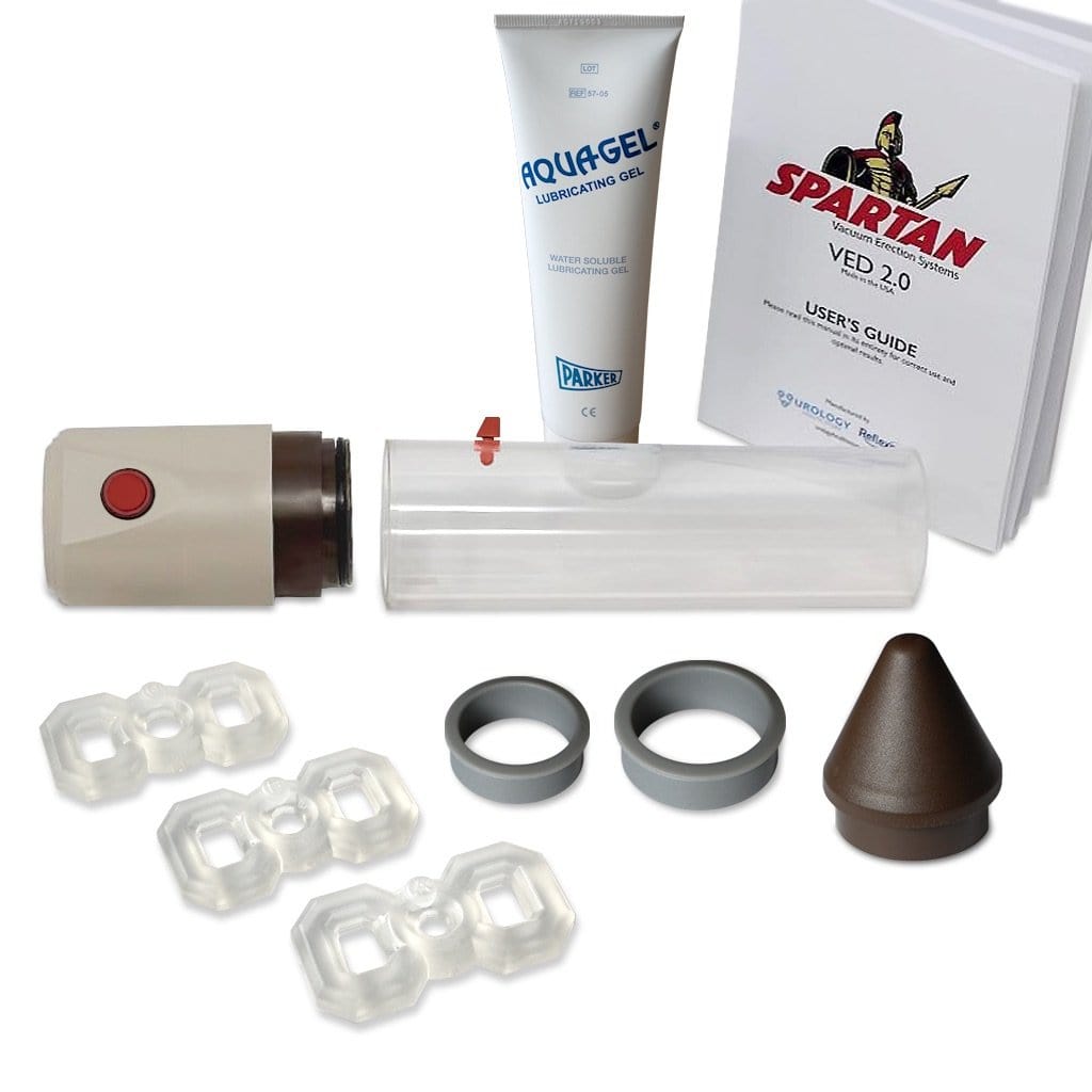 spartan medical grade penis pump package contents automatic