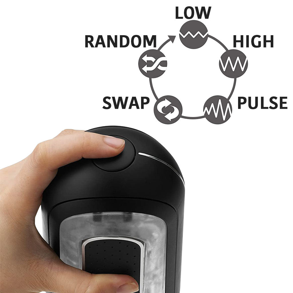 Tenga Flip Zero Black Male Stimulation Device Mode Selector Electric Vibration