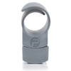 Private Gym resistance ring gray with extra weight front view