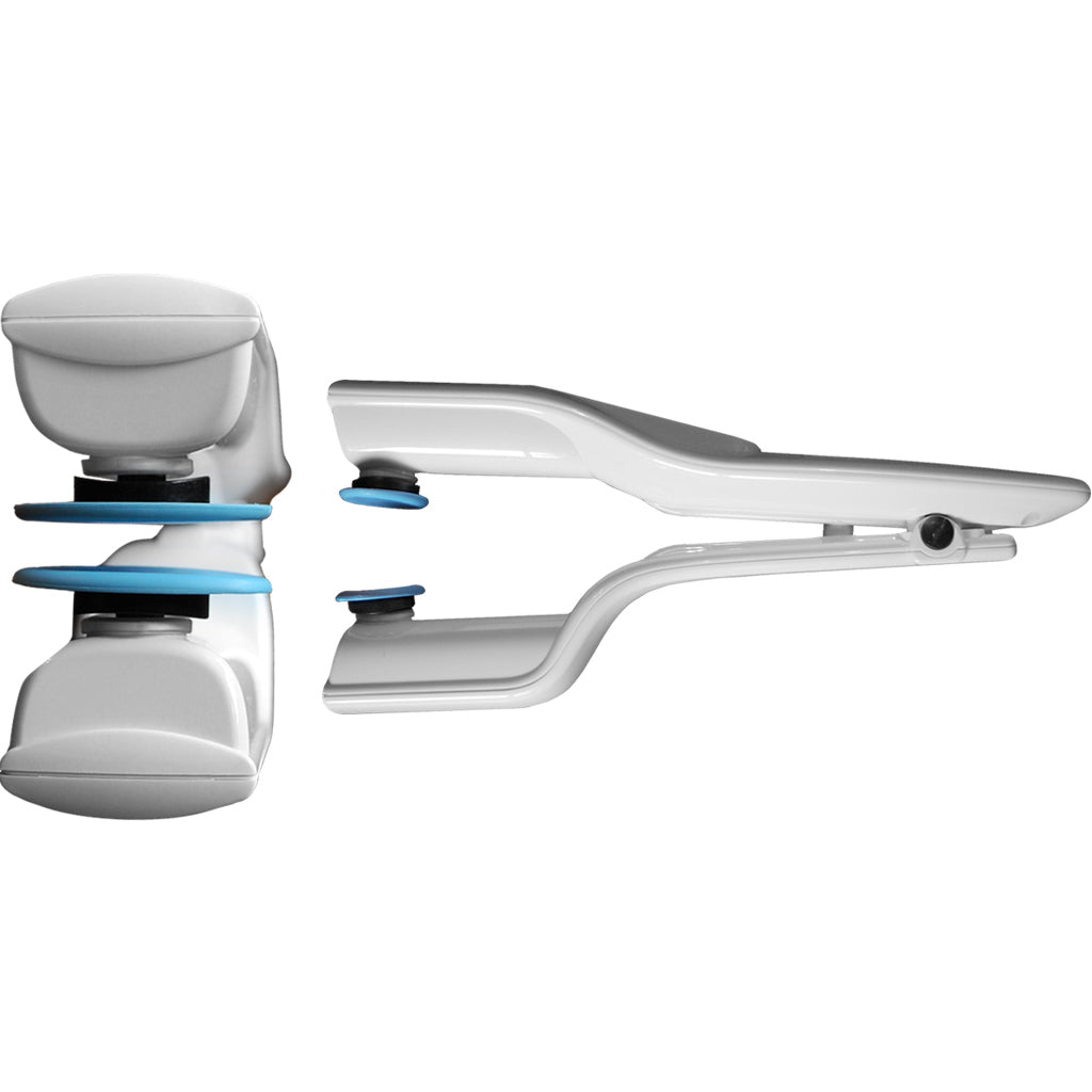 Viberect X2 front and side view Automatic / Gray Automatic / Orange Automatic / No Private Gym Manual / Gray Manual / Orange Manual / No Private Gym