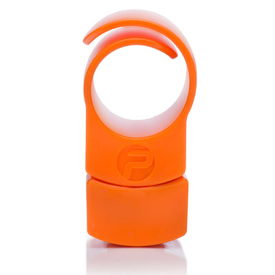 Private Gym resistance ring with extra weight orange front view