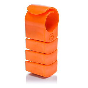 Private Gym Complete Training Resistance Ring With Three Extra Weights Orange